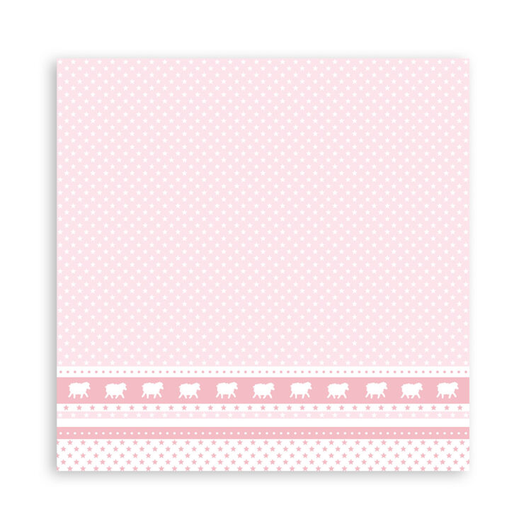 STAMPERIA BABYDREAM PINK PAPER BLOCK 30.5/30.5CM - SBBL107 - Image 17