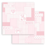 STAMPERIA BABYDREAM PINK PAPER BLOCK 30.5/30.5CM - SBBL107 - Image 18