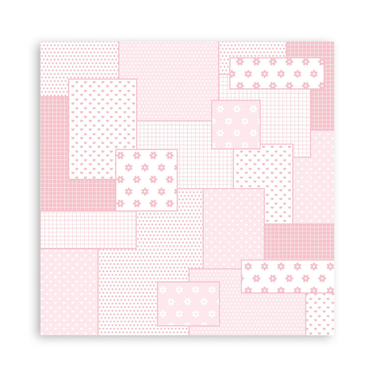 STAMPERIA BABYDREAM PINK PAPER BLOCK 30.5/30.5CM - SBBL107 - Image 20