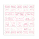 STAMPERIA BABYDREAM PINK PAPER BLOCK 30.5/30.5CM - SBBL107 - Image 25