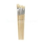 NERCHAU BRUSH SET FLAT BRISTLES 6 PCS NO. 2,4,6,8,10,12