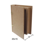 NEWART MDF BOX BOOK 20/15/5 CM - KU 255
