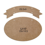 NEWART MDF PANEL FOR DECORATION - L 117