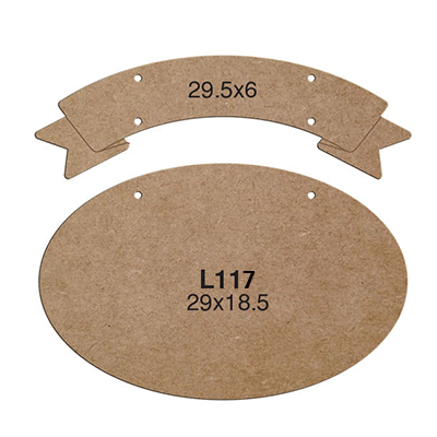 L117 NEWART MDF PANEL FOR DECORATION - L 117 - Image 1