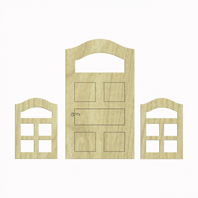 kd153 NEWART MDF FIGURES - KD 153 - Image 1