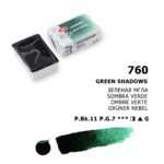 LENINGRAD WATERCOLOR PAINT 2.5 ML. - GREEN SHADOWS