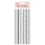 STAMPERIA STICKERS RUB ON 10.16/21.6CM - DFLRB01