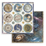 STAMPERIA COSMOS INFINITY CARDBOARD 30.5/30.5CM - SBB894