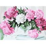 NEWART SET FOR PAINTING BY NUMBERS 50/40CM. - W2656