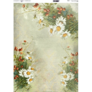 ITD COLLECTION DECOUPAGE RICE PAPER A3 - R0075L
