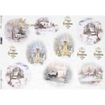 ITD COLLECTION DECOUPAGE RICE PAPER A3 - R0143L