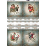 ITD COLLECTION DECOUPAGE RICE PAPER A3 - R0164L