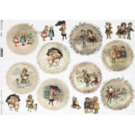 ITD COLLECTION DECOUPAGE RICE PAPER A3 - R0346L