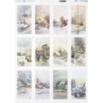 ITD COLLECTION DECOUPAGE RICE PAPER A3 - R0354L