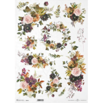ITD COLLECTION DECOUPAGE RICE PAPER A3 - R0682L