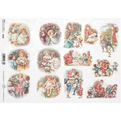 1000 ITD COLLECTION DECOUPAGE RICE PAPER A4 - R1000 - Image 1