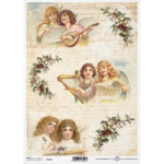 ITD COLLECTION DECOUPAGE RICE PAPER A4 - R1304