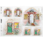 ITD COLLECTION DECOUPAGE RICE PAPER A4 - R1505
