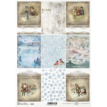 ITD COLLECTION DECOUPAGE RICE PAPER A4 - R2040