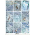 ITD COLLECTION DECOUPAGE RICE PAPER A4 - R2041