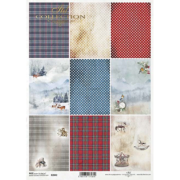 ITD COLLECTION DECOUPAGE RICE PAPER A4 - R2042
