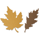 SIZZIX BIGZ CUTTING DIES - AUTUMNAL LEAVES