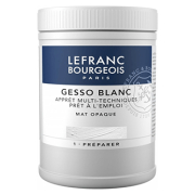 L&B GESSO BLANC MAT OPAQUE 500ML.