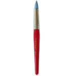 CADENCE RUBBER BRUSH WITH RED HANDLE