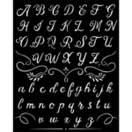 STAMPERIA MEDIA STENCIL - TEMPLATE 20 X 25 CM - KSTD060