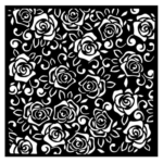 STAMPERIA MEDIA STENCIL - TEMPLATE 18 X 18 CM - KSTDQ-76