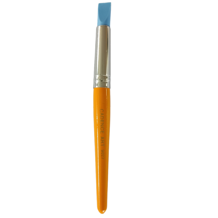 julto edit CADENCE RUBBER BRUSH WITH YELLOW HANDLE - Image 1