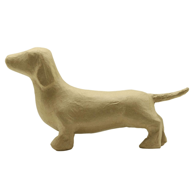 DECOPATCH PAPIER-MÂCHÉ DACHSHUND - SA189C - Image 1