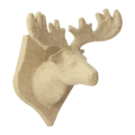 DECOPATCH MOOSE PAPIER-MÂCHÉ TROPHY - NO018O