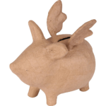 DECOPATCH FLYING PIGGY BANK PAPIER-MÂCHÉ - AC842C