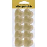 DECOPATCH HEARTS PAPIER-MÂCHÉ SET - AC354O