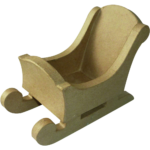 DECOPATCH PAPIER-MÂCHÉ SLED - NO001O