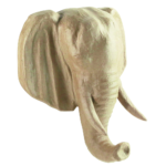 DECOPATCH PAPIER-MÂCHÉ ELEPHANT TROPHY - MA024O
