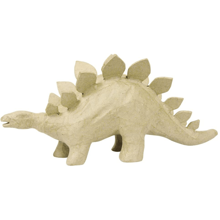 DECOPATCH SMALL PAPIER-MÂCHÉ STEGOSAURUS - SA123O - Image 1