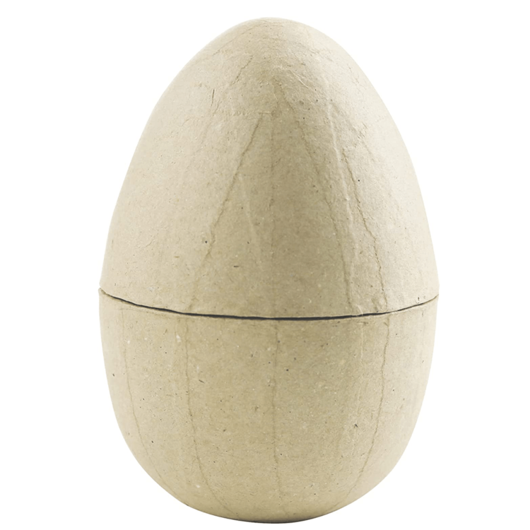 viytse edit DECOPATCH PAPIER-MΓCHΓ EGG 8.8/8.8/13CM - BT018O - Image 1