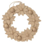 DECOPATCH PAPIER-MÂCHÉ WREATH - HD067C