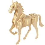 CREATIV 3D WOODEN PUZZLE HORSE 57856
