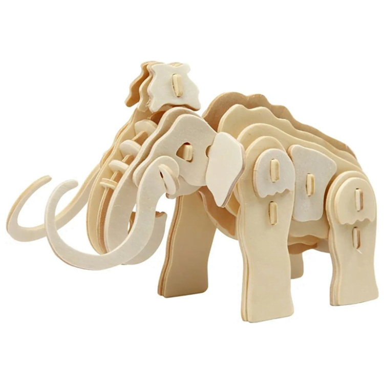 creativ mamut CREATIV 3D WOODEN PUZZLE MAMMOTH 580503 - Image 1