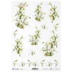 ITD COLLECTION DECOUPAGE RICE PAPER A4 - R0676