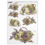ITD COLLECTION DECOUPAGE RICE PAPER A4 - R0388