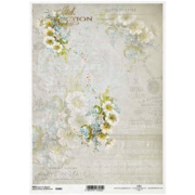 ITD COLLECTION DECOUPAGE RICE PAPER A4 - R2062