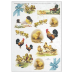 ITD COLLECTION DECOUPAGE RICE PAPER A4 - R0288