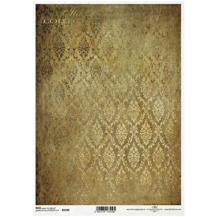 ITD COLLECTION DECOUPAGE RICE PAPER A4 - R2100 - Image 1