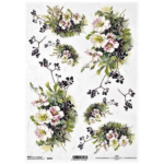ITD COLLECTION DECOUPAGE RICE PAPER A4 - R1099