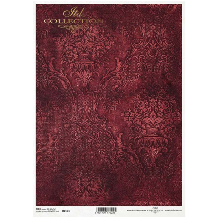 itd 23 ITD COLLECTION DECOUPAGE RICE PAPER A4 - R2103 - Image 1