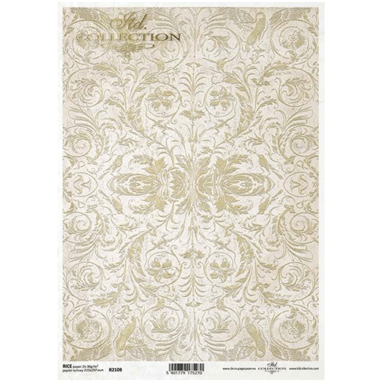 itd 24 ITD COLLECTION DECOUPAGE RICE PAPER A4 - R2108 - Image 1